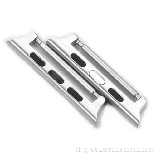 316l Stainles Steel Spring Bar Adapter Connector Tool 38mm 42mm For Apple Watch Band Adapter